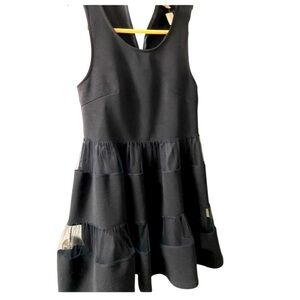 Just me Womens black dress small